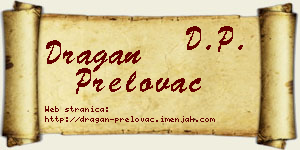 Dragan Prelovac vizit kartica